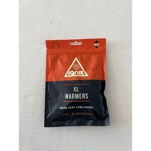 Ignik 24-Hour Compostable XL Warmers 1 Pair NEW